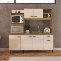 Cozinha Indekes Sevilha 6 Portas 1 Gaveta Sem Tampo 1,82M 6170 6170-1-768 - 1