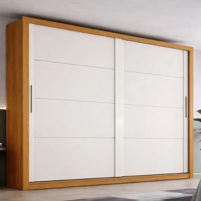 Guarda Roupa Casal Henn 2 Portas de Correr 4 Gavetas Thor