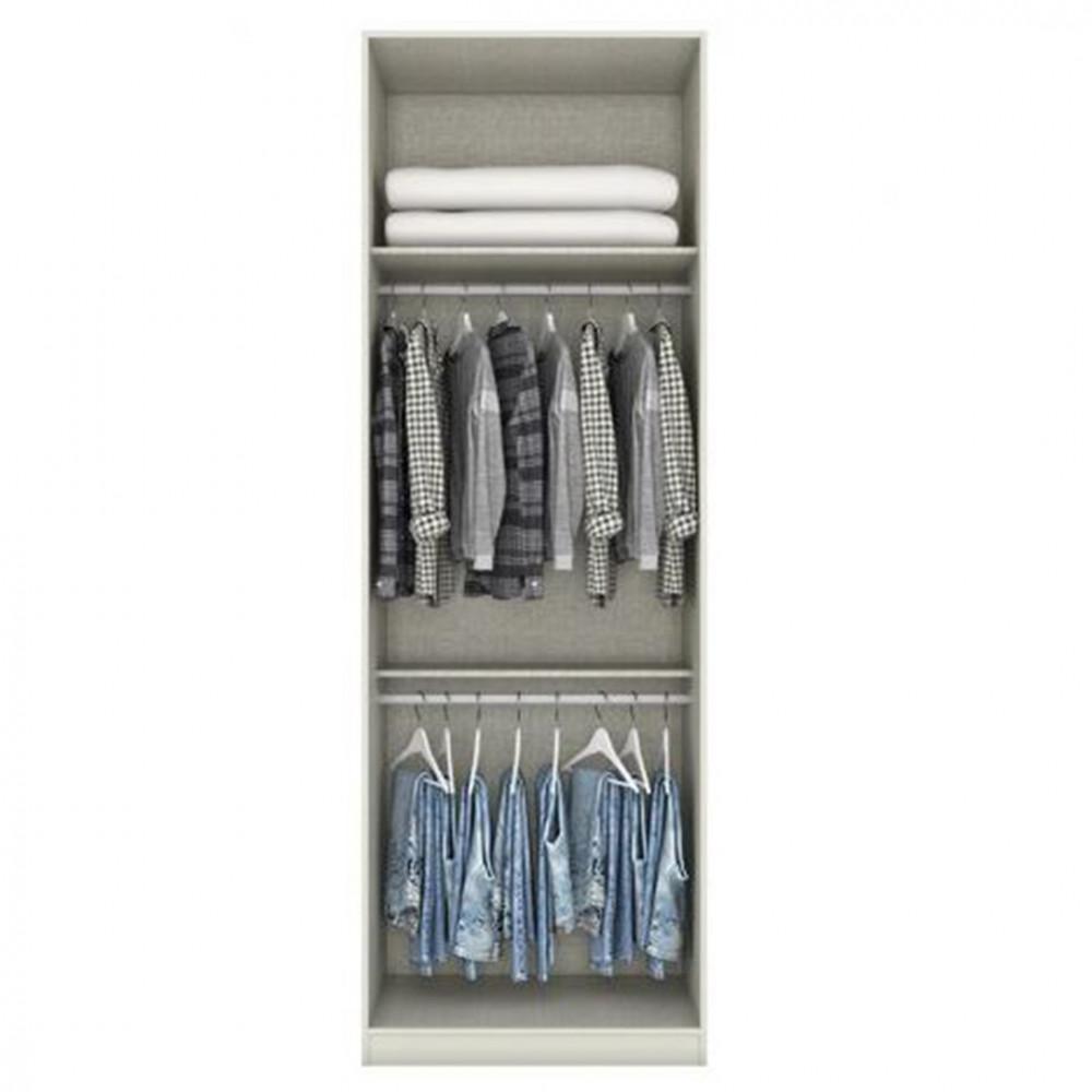 Guarda Roupa Henn Seletto 2 Portas Com Espelho - 4