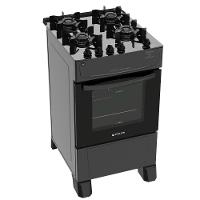 Fogão de Piso Atlas 4 Bocas Monaco Acendimento Automático Top Glass - 1