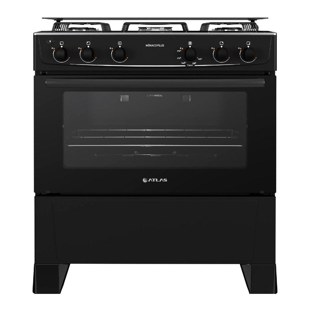 Fogão de Piso Atlas 5 Bocas Monaco Plus - 1