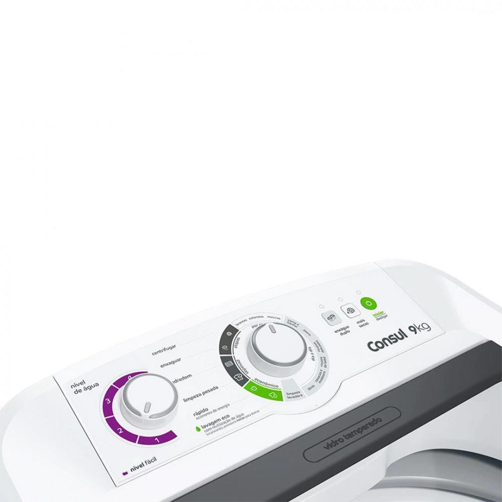 Lavadora Consul New 9kg Com Dosagem Econômica CWB09 - 5