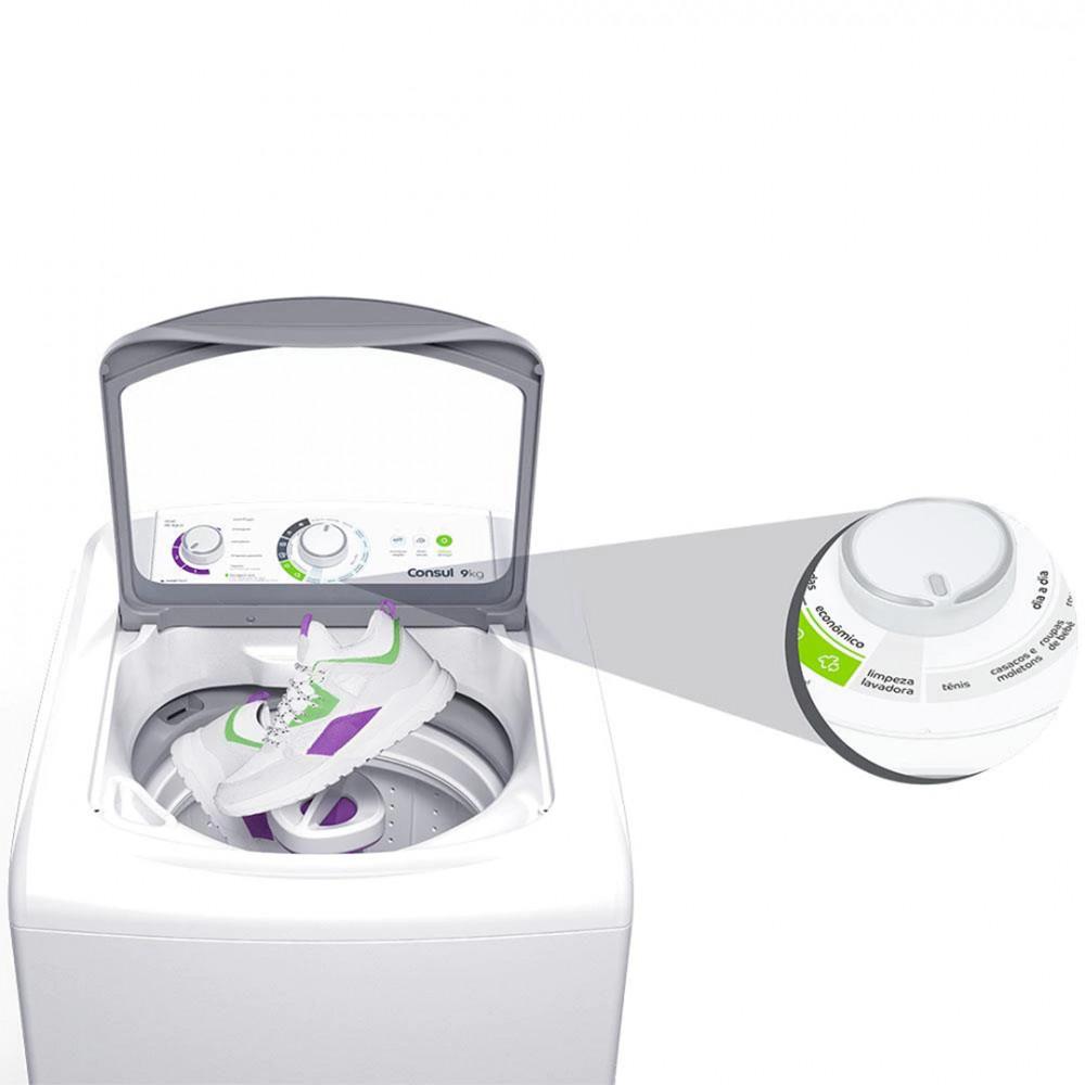 Lavadora Consul New 9kg Com Dosagem Econômica CWB09 - 6