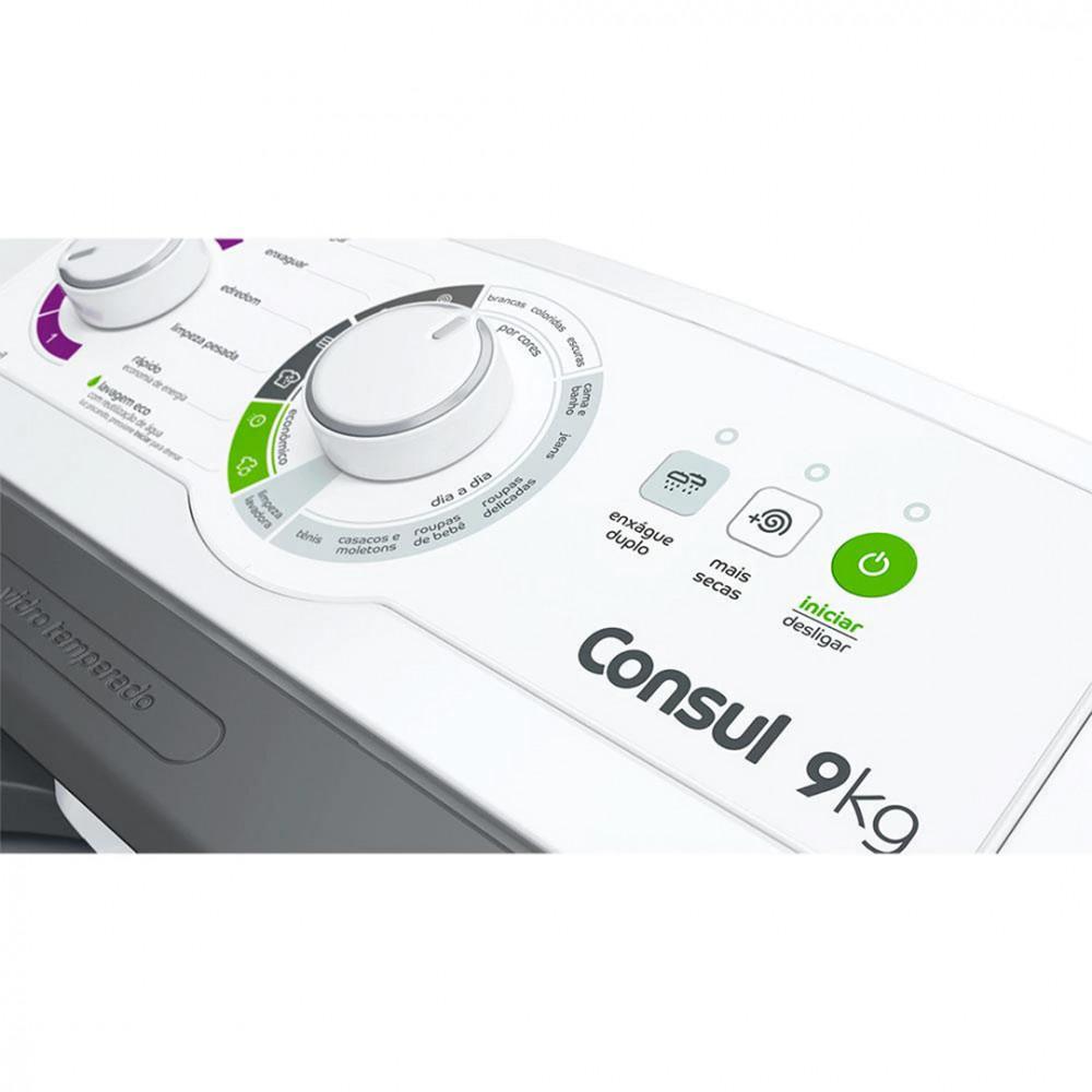 Lavadora Consul New 9kg Com Dosagem Econômica CWB09 - 7