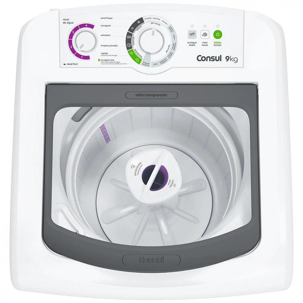 Lavadora Consul New 9kg Com Dosagem Econômica CWB09 - 8