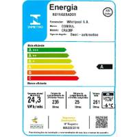 Geladeira 261L 1 Porta Degelo Seco Classe A CRA30FB Consul - 4