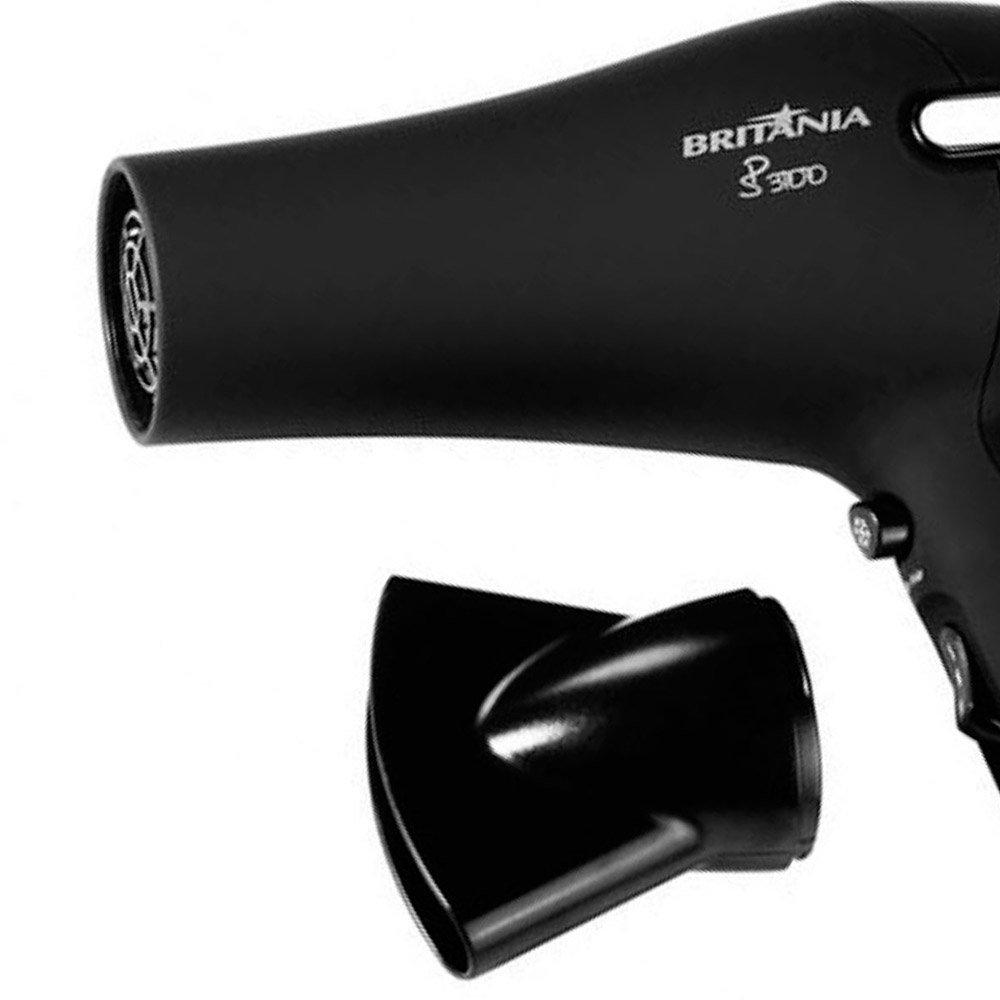 Secador de Cabelos Britânia SP3100 com 1800W 2 Velocidades 3 Temperaturas - 6