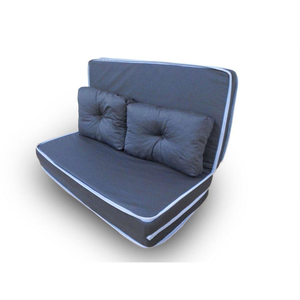 Puff 3 em 1 Casal Conforto FA Maringá 128x60x10 cm - 1