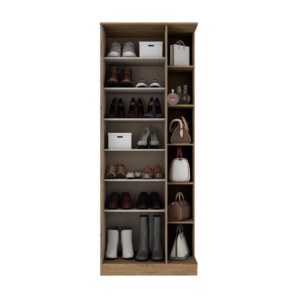 Sapateira Duetto 1 Porta com Espelho Henn - 3