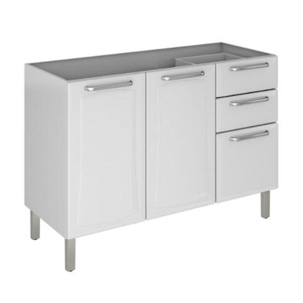 Balcão Itatiaia 3 Portas 2 Gavetas sem Tampo Tarsila IG3G2-120 - 1