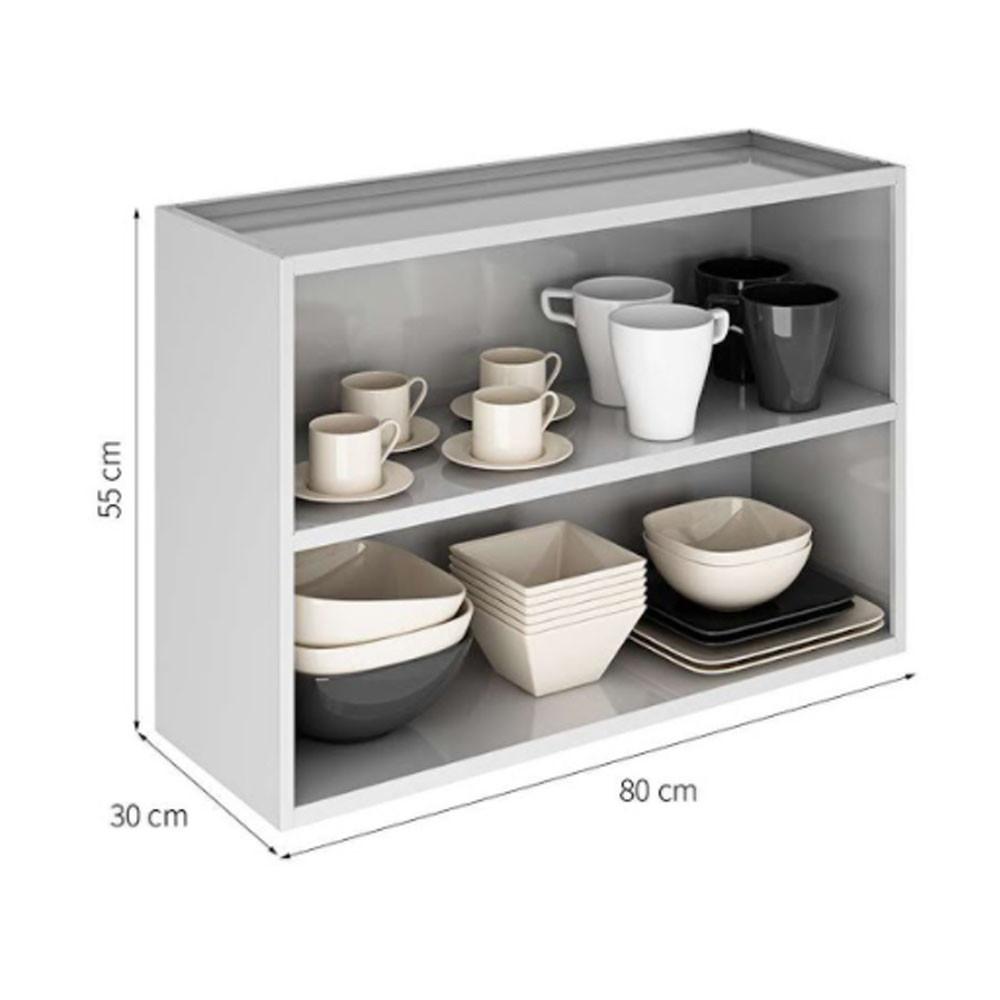 Armário Aéreo Itatiaia 2 Portas 80cm Tarsila IP2-80 - 2