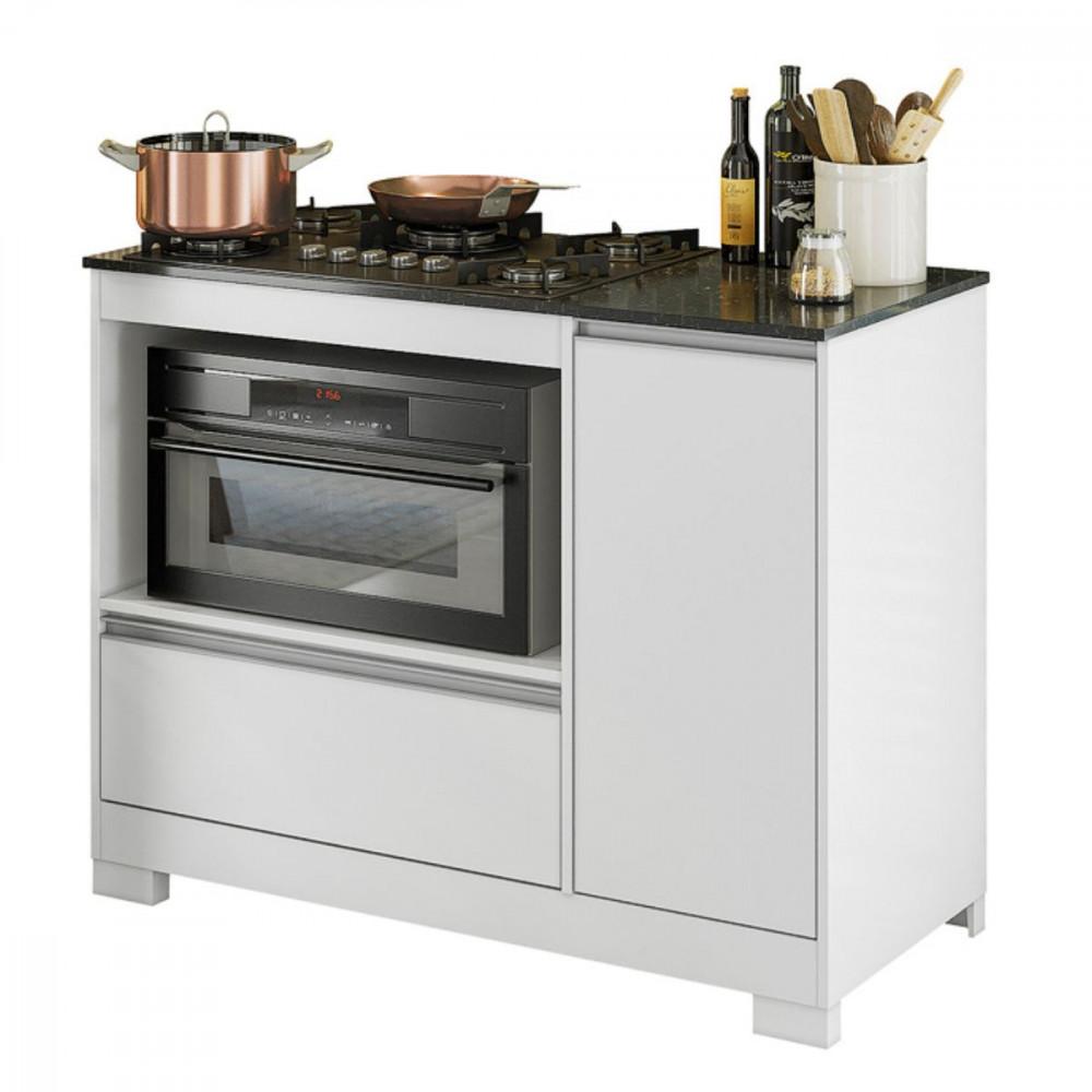 Balcão para Cooktop 5 Bocas Notável 1 Portas 1 Gavetão 3050 - 2