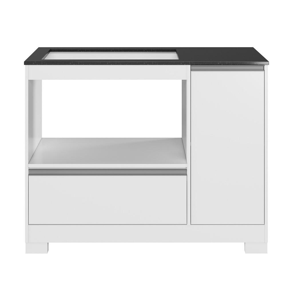 Balcão para Cooktop 5 Bocas Notável 1 Portas 1 Gavetão 3050 - 3