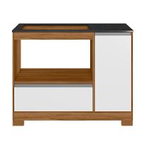 Balcão para Cooktop 5 Bocas Notável 1 Portas 1 Gavetão 3050 - 3