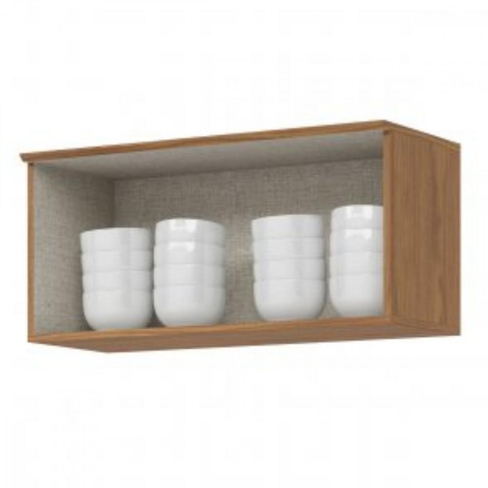 Armario Aéreo 1 Porta Basculante 80cm Requinte Henn - 2