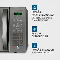 Micro-ondas Mondial 34 Litros 1.400W Espelhado - 6