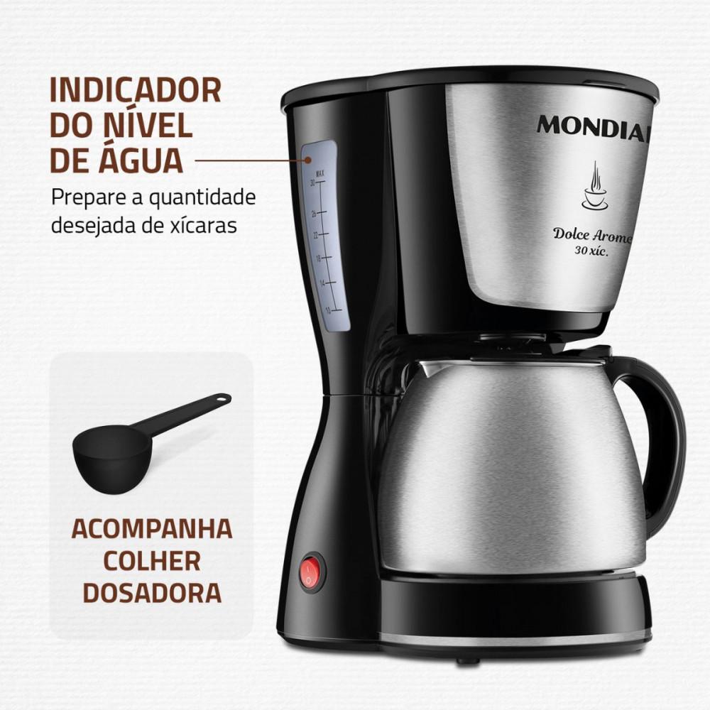 Cafeteira Elétrica Mondial Dolce Arome C-37JI-30X 800W - 9