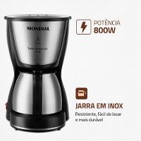 Cafeteira Elétrica Mondial Dolce Arome C-37JI-30X 800W - 7