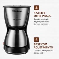 Cafeteira Elétrica Mondial Dolce Arome C-37JI-30X 800W - 8
