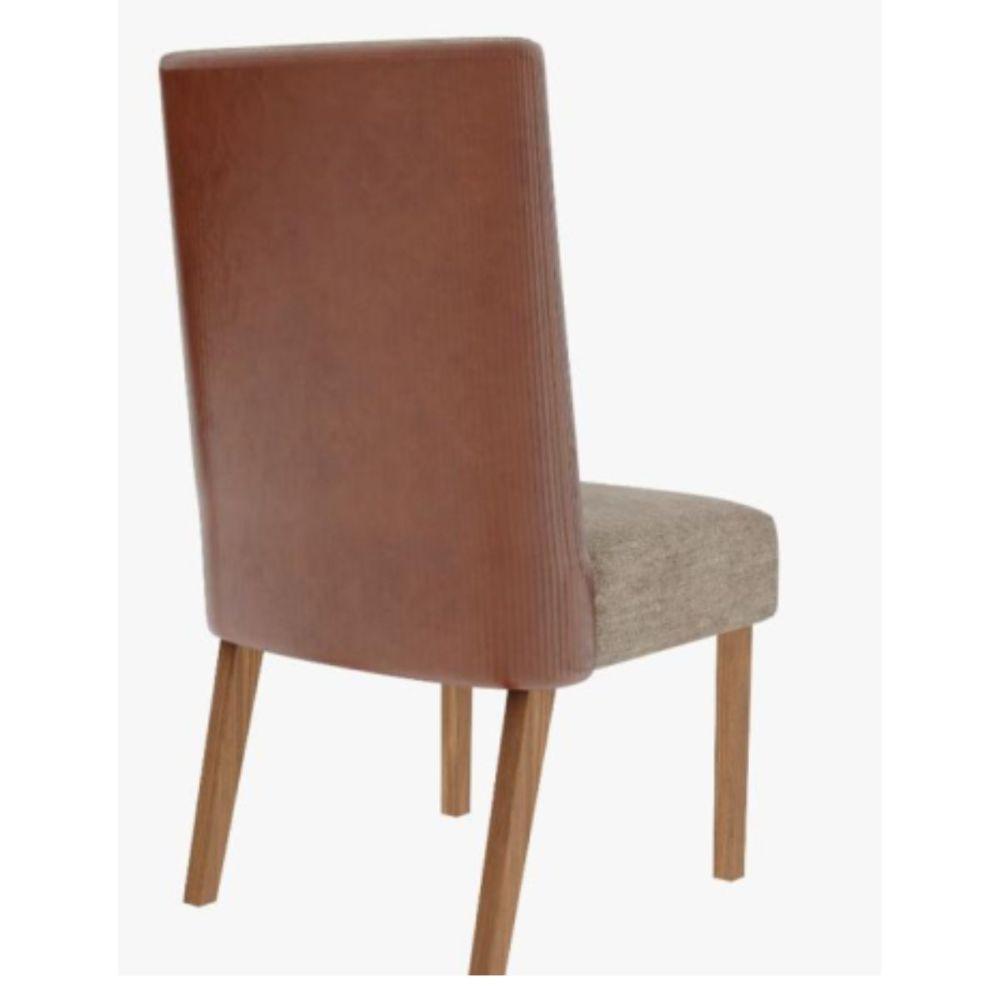 Conjunto Mesa De Jantar Henn Adriana Tampo De Vidro Com 6 Cadeiras - 6