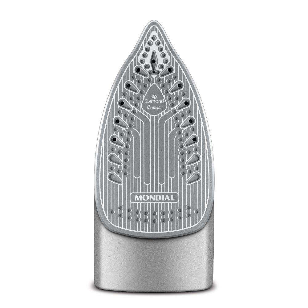 Ferro a Vapor Mondial  Base Cerâmica FVN-01-BL - 3