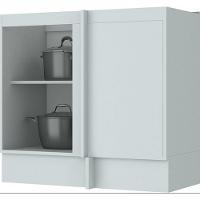 Balcão C361 Americana Canto Reto com 1 Porta sem Tampo Henn - 2