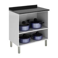 Balcão Itatiaia 2 Portas com Tampo Tarsila IG2A-80 - 2