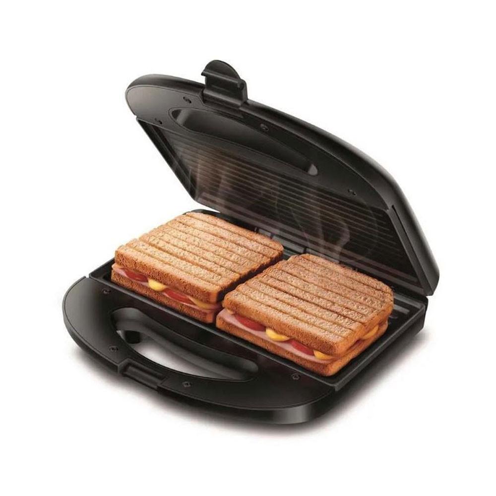 Sanduicheira Grill SN01 Pratic 2 em 1 750W de Potência Mondial - 5