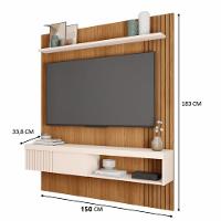 Painel para TV Ate 55 Esmeralda Caemmun 1,50 - 4