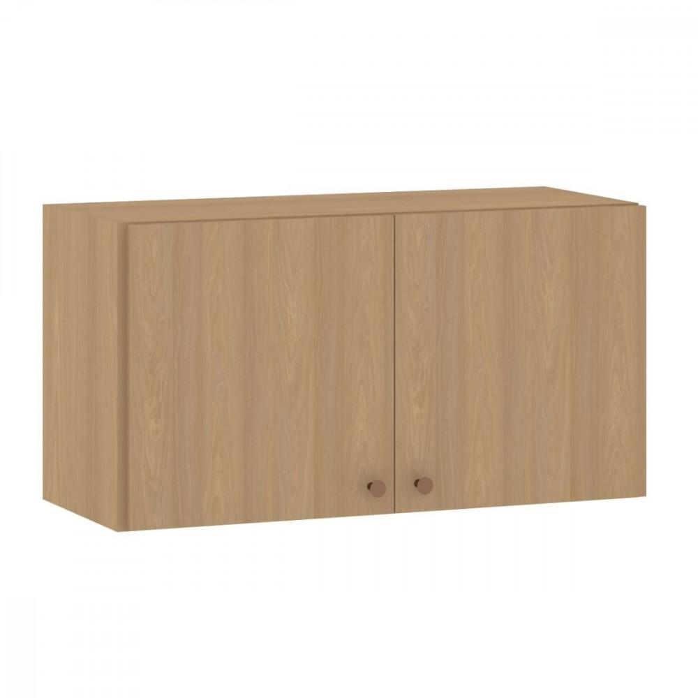 Armário Aéreo 2 Portas 80cm Para Geladeira Classic Luciane - 1