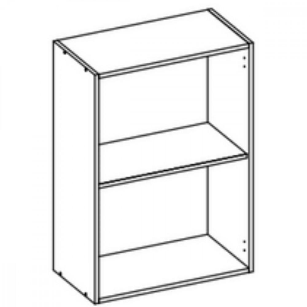 Armário Aéreo 2 Portas 80cm Classic Luciane - 2