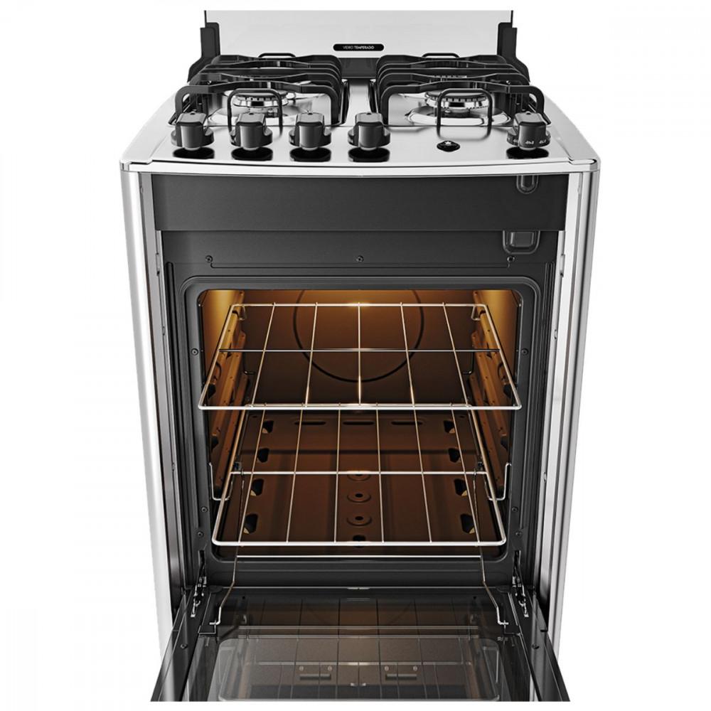 Fogão 4 Bocas com Mesa Inox Dako Magister - 5