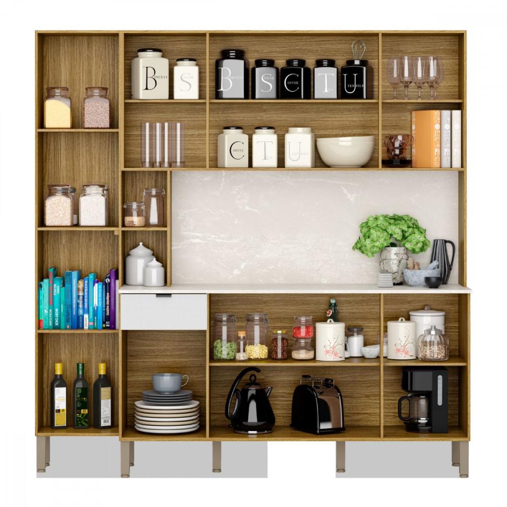 Cozinha Compacta Pulse Com Tampo 9 Portas 1 Gavetas Kits Paraná - 2