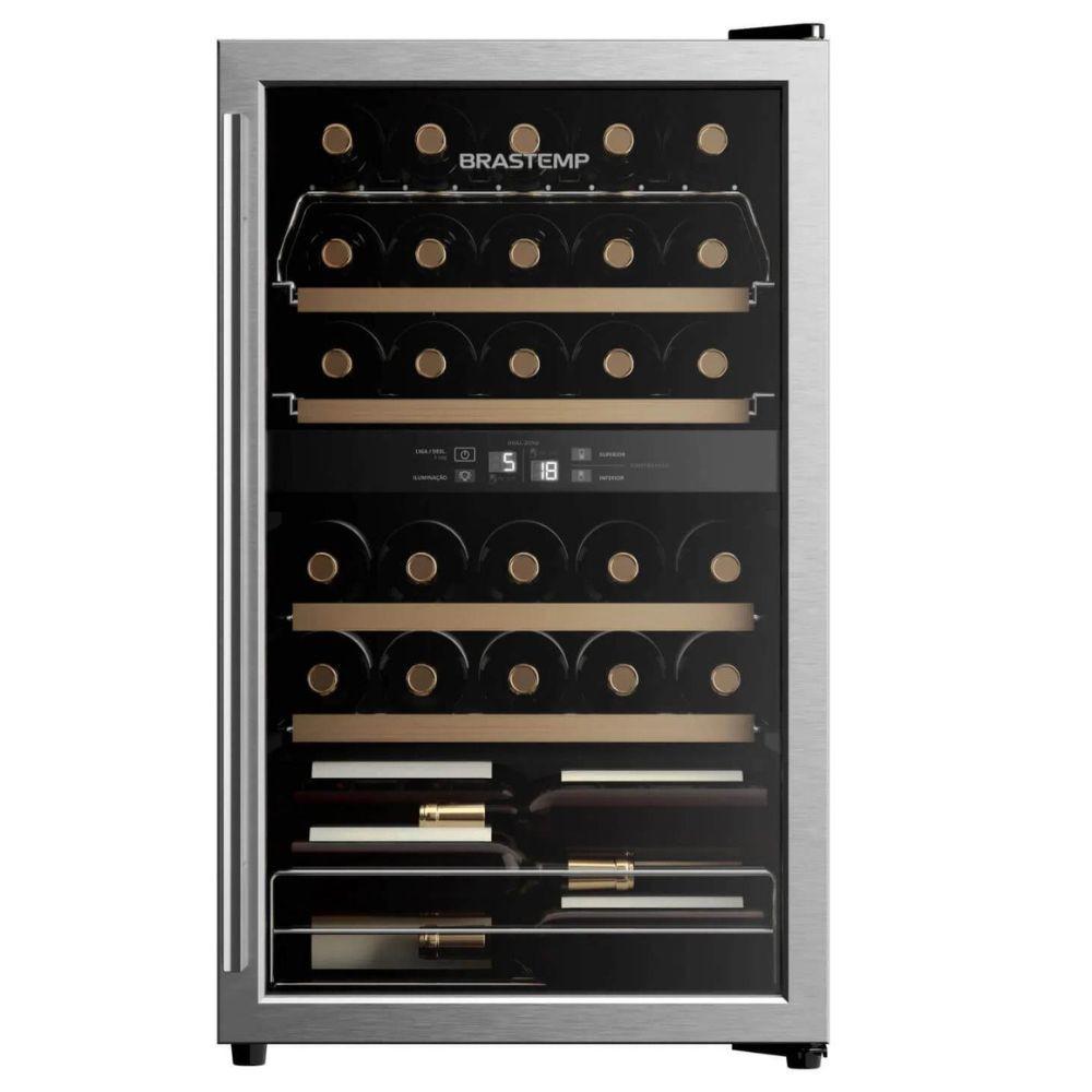 Adega Brastemp 33 Garrafas Dual Zone - 1