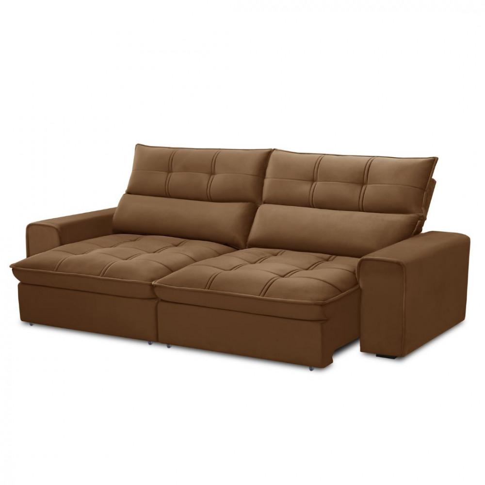 Sofa 3 Lugares Retratil E Reclinavel Ferguile Lotus - 4