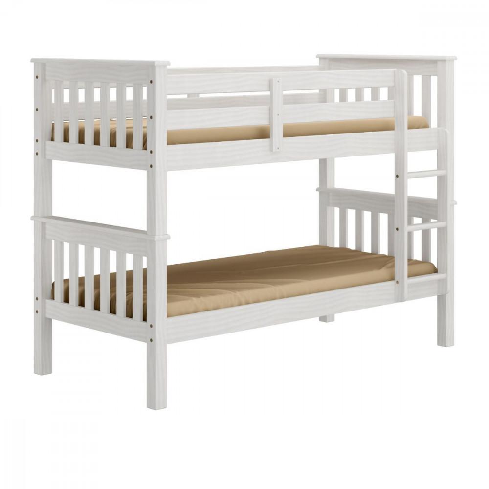 Beliche Madeira Maciça Com Escada Fixa - 2