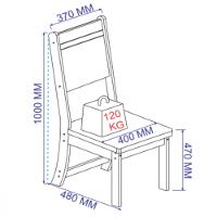 Conjunto De Mesa 1,50cm Com 6 Cadeiras Dublin Indekes - 5