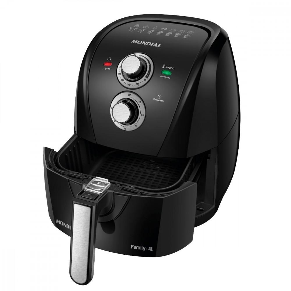Fritadeira Sem Óleo Air Fryer Mondial 4 Litros 1500w Potência AFN40 - 3