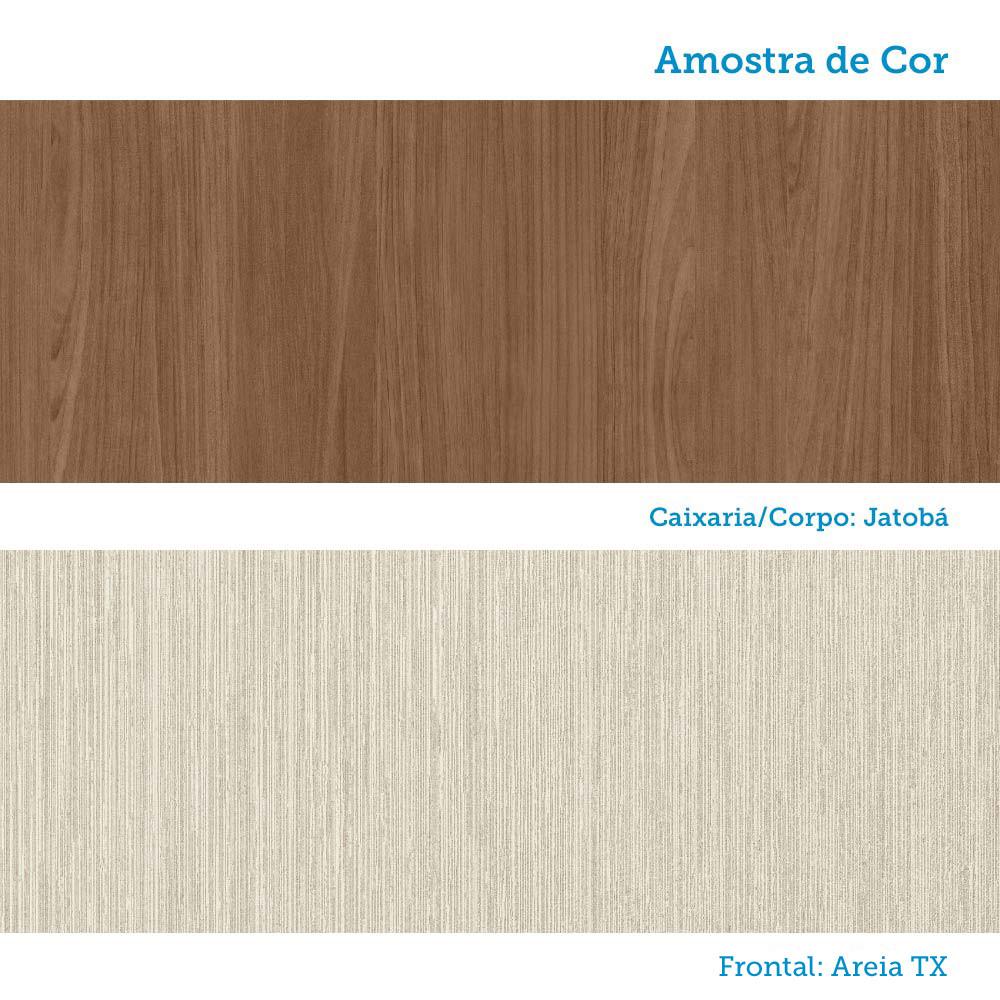 Guarda Roupa Casal 252cm 6 Portas 5 Gavetas Democrata Santos Andirá - 9