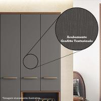 Guarda Roupa Casal 238cm 8 Portas 4 Gavetas com Espelhos Master New Santos Andirá - 10