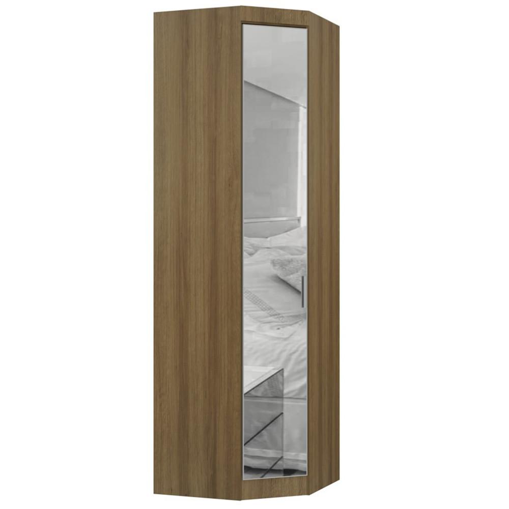Modulo Guarda Roupa Canto Eucamoveis Paris 1 Porta Com Espelho - 1