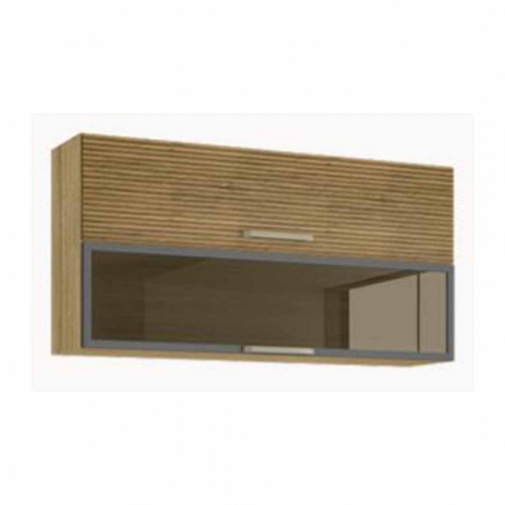 Armário Kits Paraná Ametista 2 Portas 1 Vidro Basc 120cm - 1