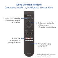 Tv Philips Smart Google Tv 4K HDR 50 Comando de Voz Dolby Audio 50PUG7019 - 6