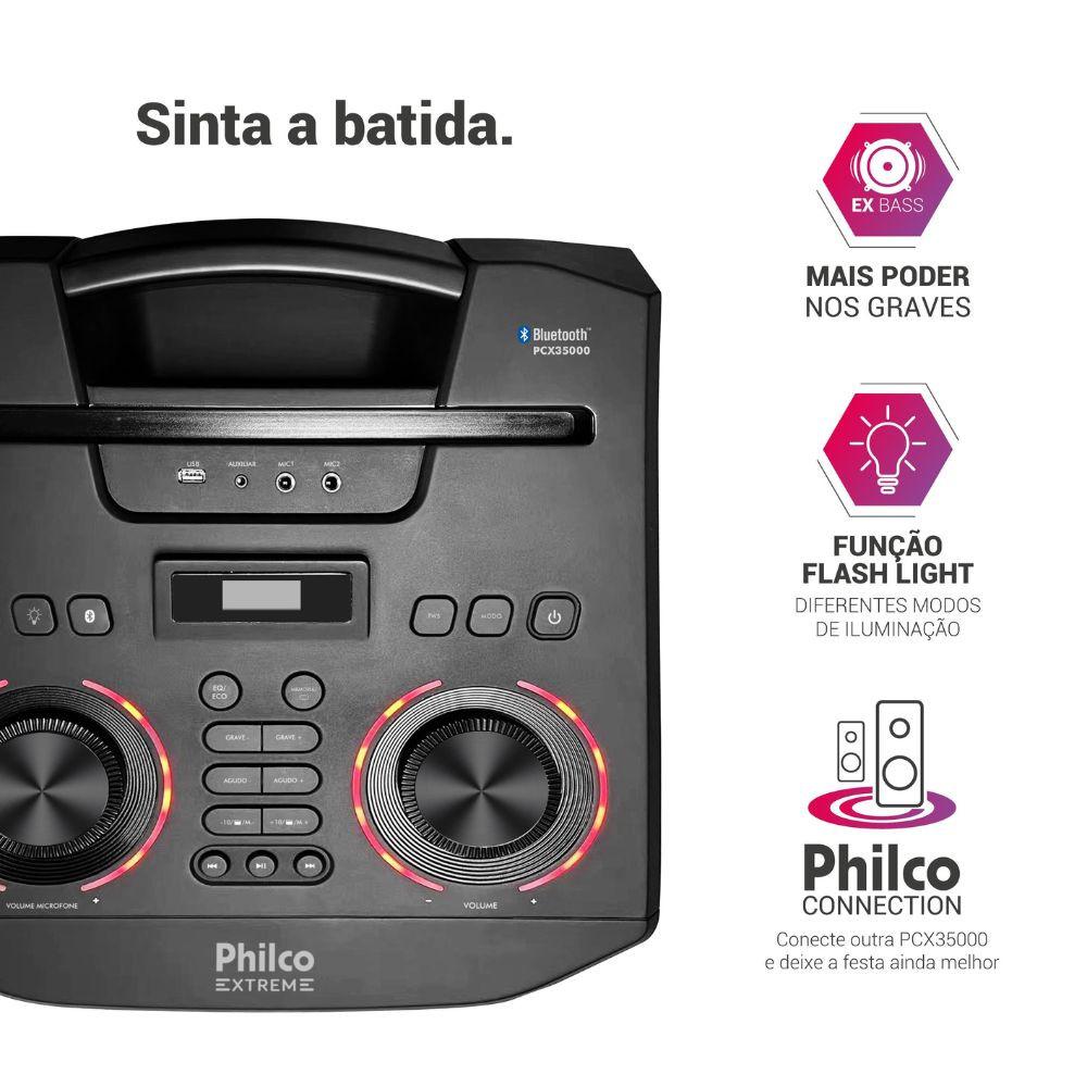Caixa de Som Philco Bluetooth 3500W PCX35000 - 8