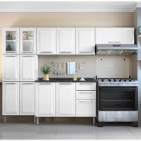 Cozinha Completa 4 Peças 13 Portas 2 Gavetas Com Tampo Tarsila Itatiaia - 1