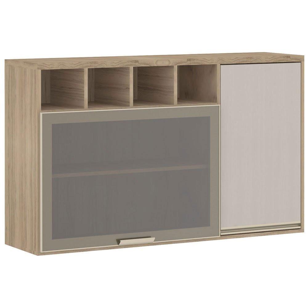 Cozinha Modulada 4 Peças 8 Portas 3 Gavetas Sem Tampo Yara Luciane - 4