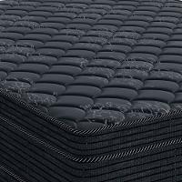 Conjunto Casal Portobel Colchão e Base Box Arezzo Black Light 138x188x70 - 4