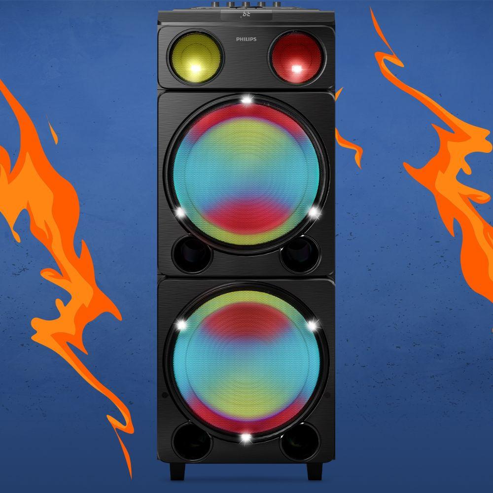 Caixa de Som Philips Party Speaker 2400W TAX5509 - 1
