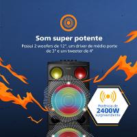 Caixa de Som Philips Party Speaker 2400W TAX5509