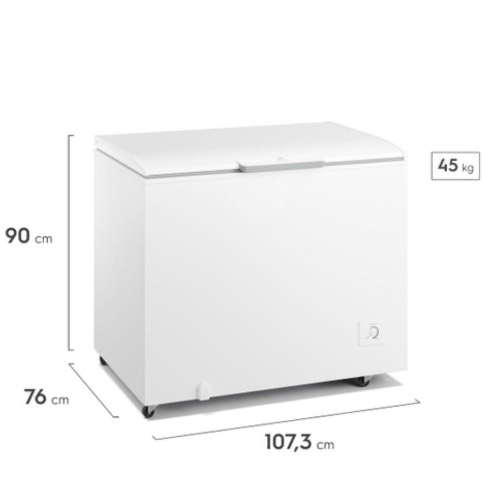 Freezer Horizontal Electrolux 314L com Tecnologia Inverter HI330 - 2